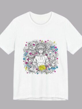 Hand-Drawn Doodle T-Shirt